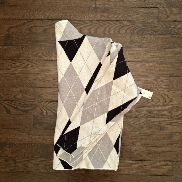 NWT Maeve XS Mock Neck Black and white sweater - Picture 3 of 9